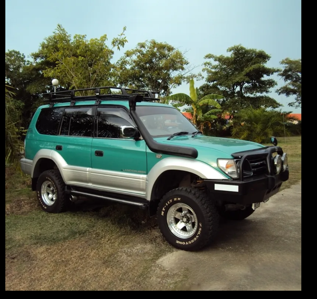 Snorkel Toyota Land Cruiser Prado 90 Series - Petrol